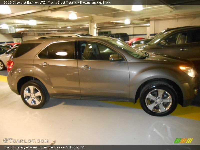 Mocha Steel Metallic / Brownstone/Jet Black 2012 Chevrolet Equinox LTZ