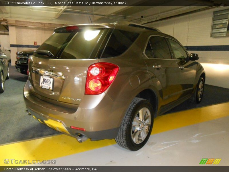Mocha Steel Metallic / Brownstone/Jet Black 2012 Chevrolet Equinox LTZ