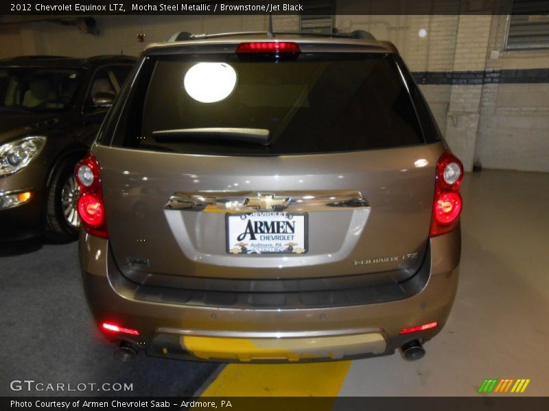 Mocha Steel Metallic / Brownstone/Jet Black 2012 Chevrolet Equinox LTZ