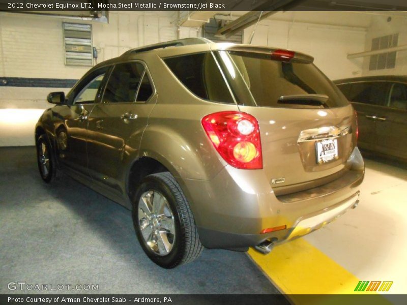 Mocha Steel Metallic / Brownstone/Jet Black 2012 Chevrolet Equinox LTZ