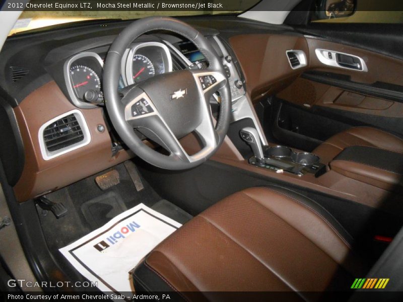 Mocha Steel Metallic / Brownstone/Jet Black 2012 Chevrolet Equinox LTZ