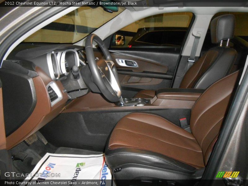 Mocha Steel Metallic / Brownstone/Jet Black 2012 Chevrolet Equinox LTZ