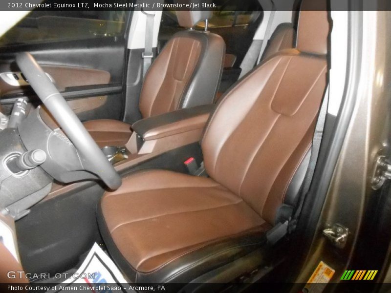 Mocha Steel Metallic / Brownstone/Jet Black 2012 Chevrolet Equinox LTZ