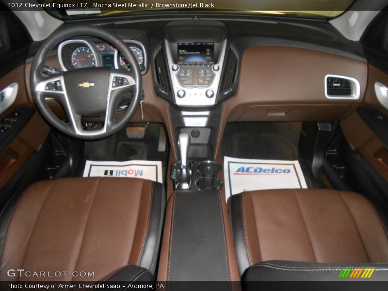 Mocha Steel Metallic / Brownstone/Jet Black 2012 Chevrolet Equinox LTZ