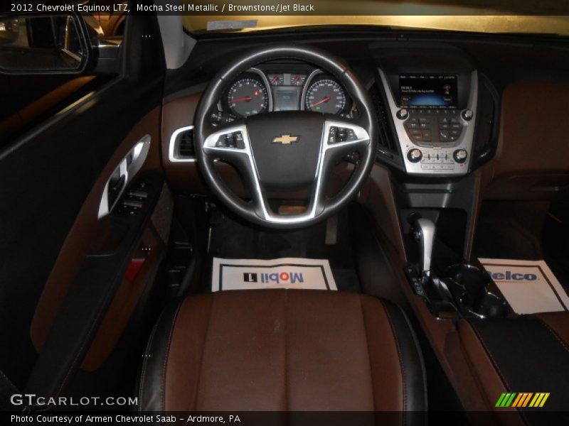 Mocha Steel Metallic / Brownstone/Jet Black 2012 Chevrolet Equinox LTZ