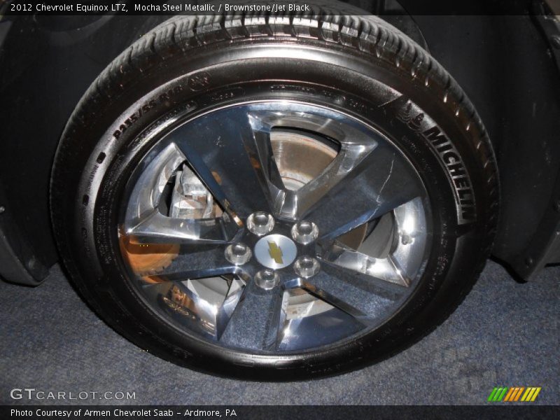 Mocha Steel Metallic / Brownstone/Jet Black 2012 Chevrolet Equinox LTZ