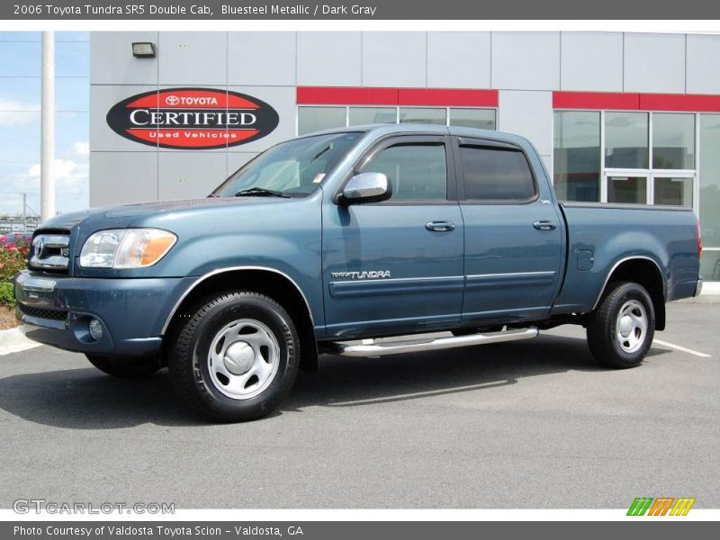 Bluesteel Metallic / Dark Gray 2006 Toyota Tundra SR5 Double Cab