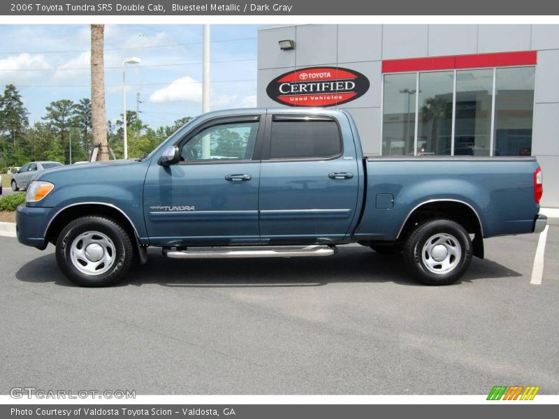 Bluesteel Metallic / Dark Gray 2006 Toyota Tundra SR5 Double Cab