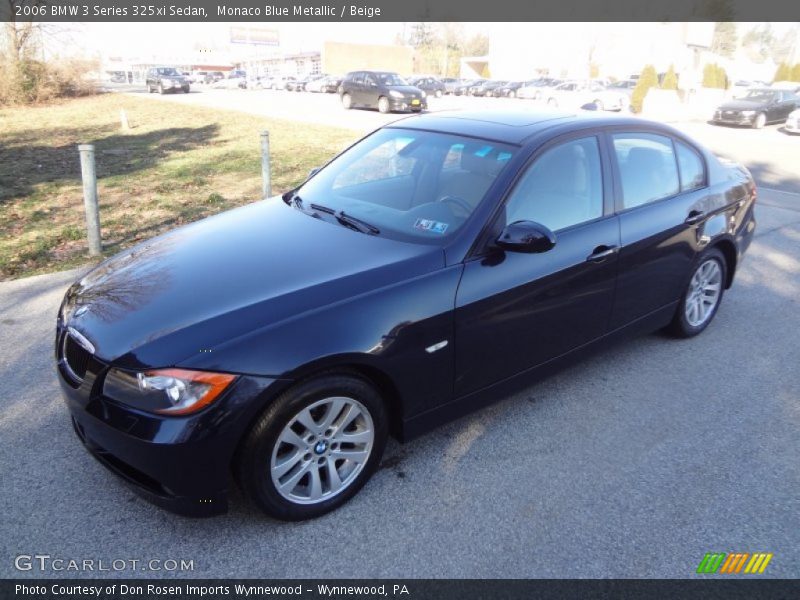 Monaco Blue Metallic / Beige 2006 BMW 3 Series 325xi Sedan