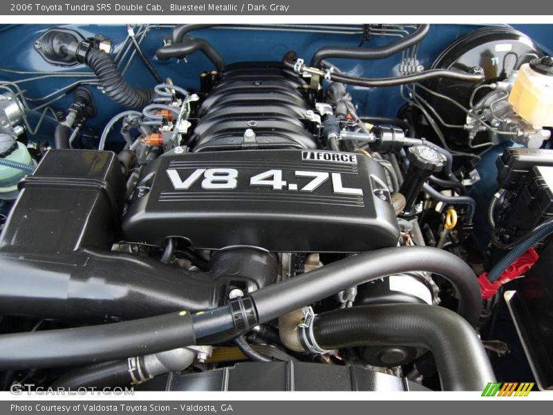 Bluesteel Metallic / Dark Gray 2006 Toyota Tundra SR5 Double Cab