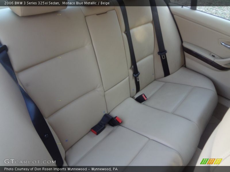 Monaco Blue Metallic / Beige 2006 BMW 3 Series 325xi Sedan