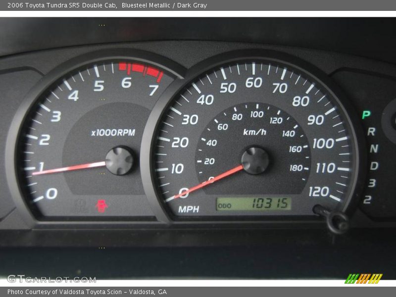 Bluesteel Metallic / Dark Gray 2006 Toyota Tundra SR5 Double Cab