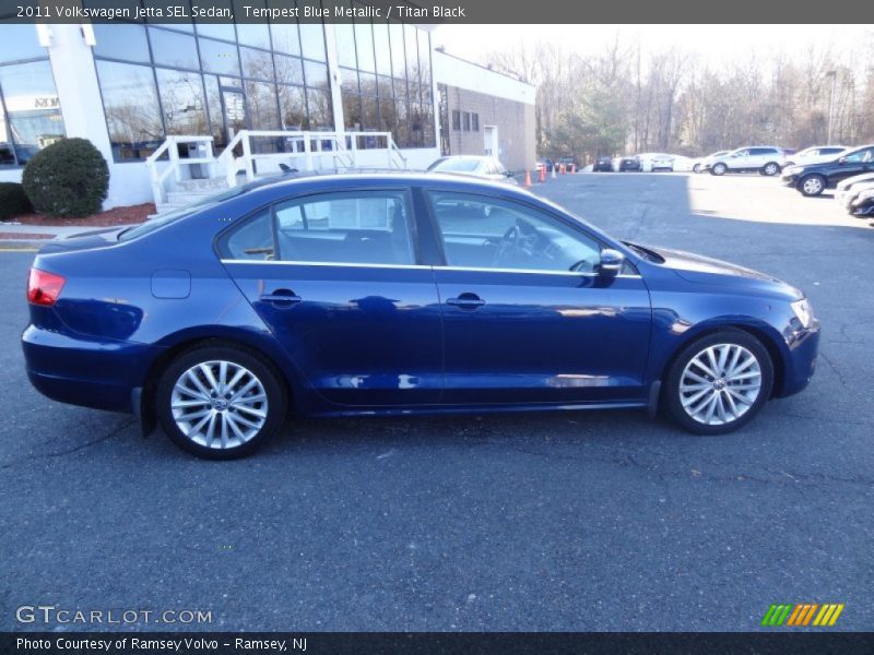  2011 Jetta SEL Sedan Tempest Blue Metallic