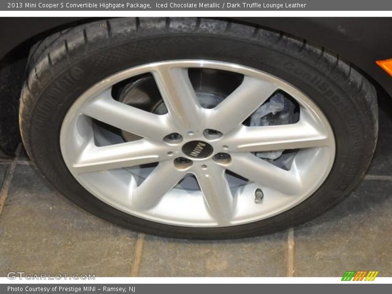 Iced Chocolate Metallic / Dark Truffle Lounge Leather 2013 Mini Cooper S Convertible Highgate Package