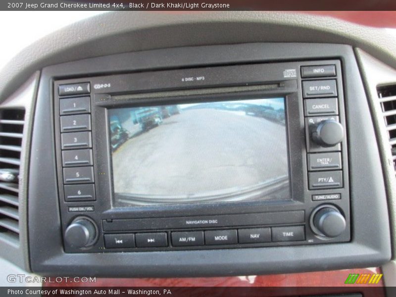Black / Dark Khaki/Light Graystone 2007 Jeep Grand Cherokee Limited 4x4