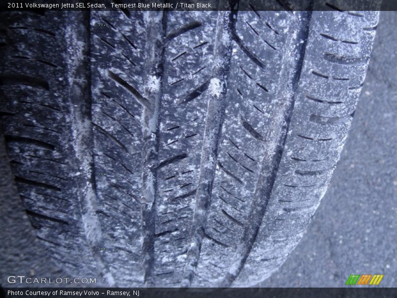 Tempest Blue Metallic / Titan Black 2011 Volkswagen Jetta SEL Sedan