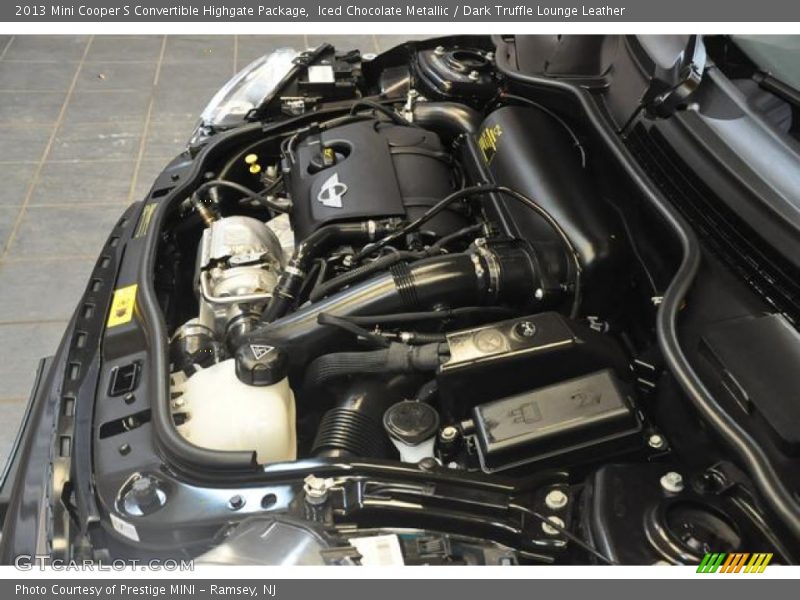 Iced Chocolate Metallic / Dark Truffle Lounge Leather 2013 Mini Cooper S Convertible Highgate Package