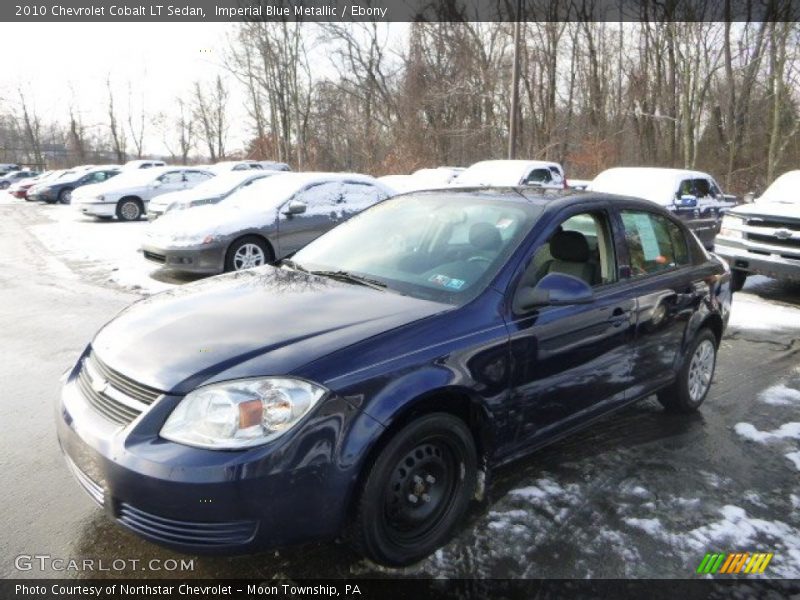 Imperial Blue Metallic / Ebony 2010 Chevrolet Cobalt LT Sedan