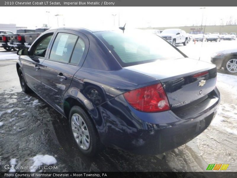 Imperial Blue Metallic / Ebony 2010 Chevrolet Cobalt LT Sedan