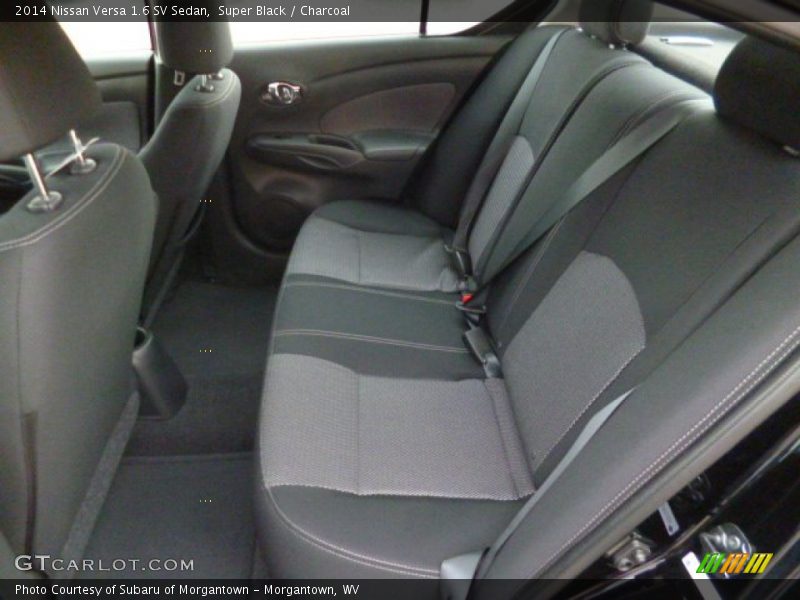 Super Black / Charcoal 2014 Nissan Versa 1.6 SV Sedan