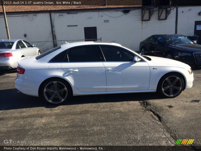 Ibis White / Black 2013 Audi S4 3.0T quattro Sedan