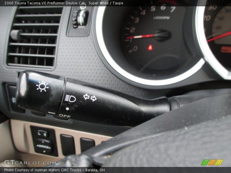 Super White / Taupe 2006 Toyota Tacoma V6 PreRunner Double Cab