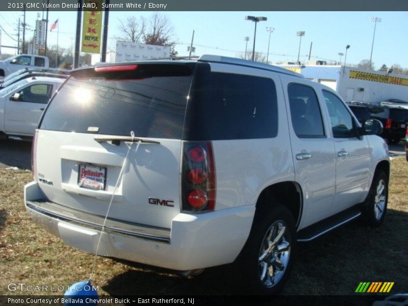 Summit White / Ebony 2013 GMC Yukon Denali AWD