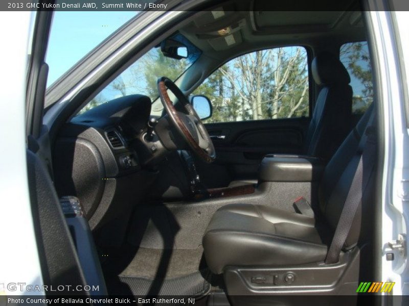 Summit White / Ebony 2013 GMC Yukon Denali AWD