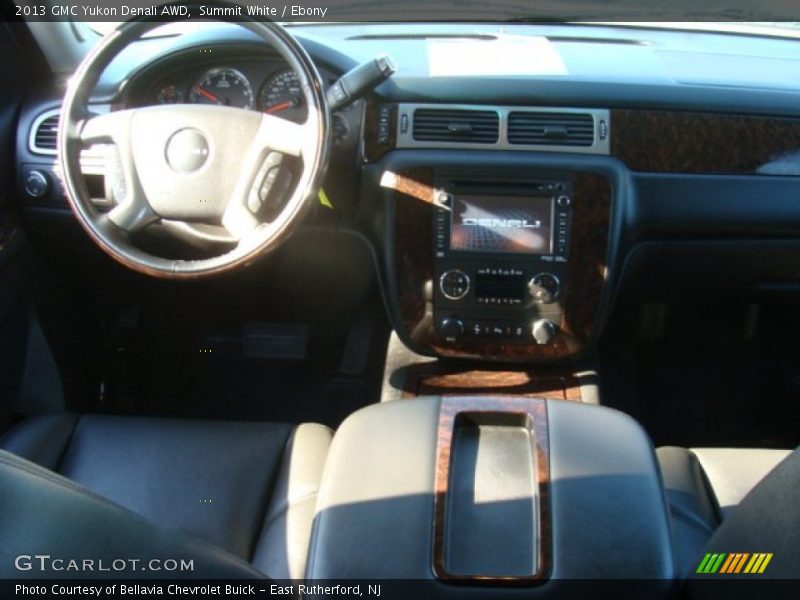 Summit White / Ebony 2013 GMC Yukon Denali AWD
