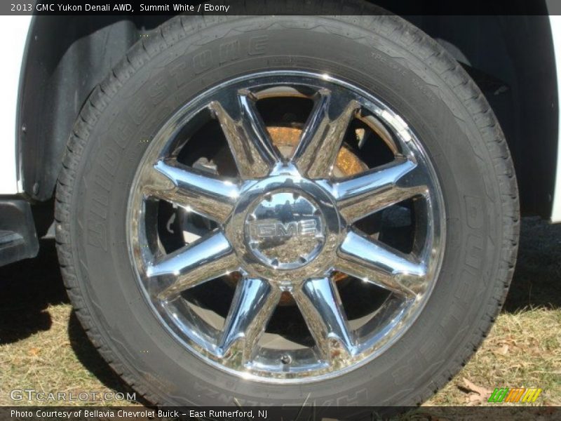Summit White / Ebony 2013 GMC Yukon Denali AWD