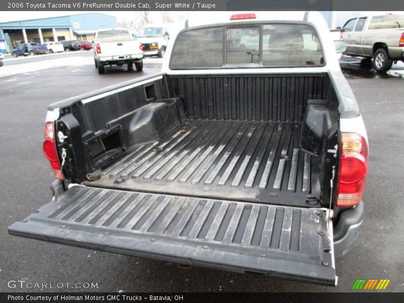 Super White / Taupe 2006 Toyota Tacoma V6 PreRunner Double Cab