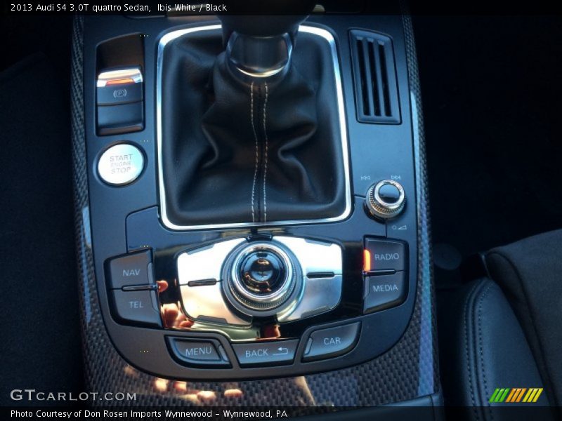 Ibis White / Black 2013 Audi S4 3.0T quattro Sedan