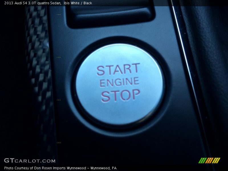 Ibis White / Black 2013 Audi S4 3.0T quattro Sedan