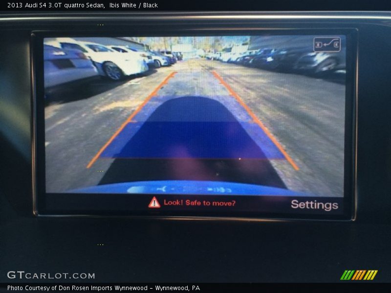 Ibis White / Black 2013 Audi S4 3.0T quattro Sedan