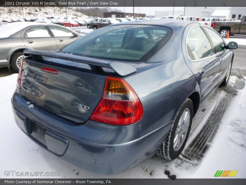 Steel Blue Pearl / Dark Slate Gray 2001 Chrysler 300 M Sedan