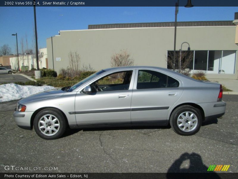 Silver Metallic / Graphite 2002 Volvo S60 2.4