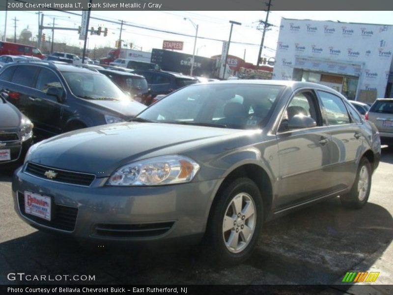 Dark Silver Metallic / Gray 2008 Chevrolet Impala LT