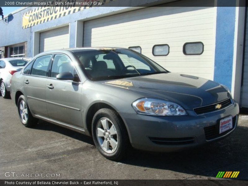 Dark Silver Metallic / Gray 2008 Chevrolet Impala LT