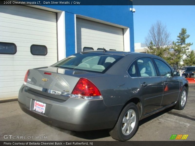Dark Silver Metallic / Gray 2008 Chevrolet Impala LT