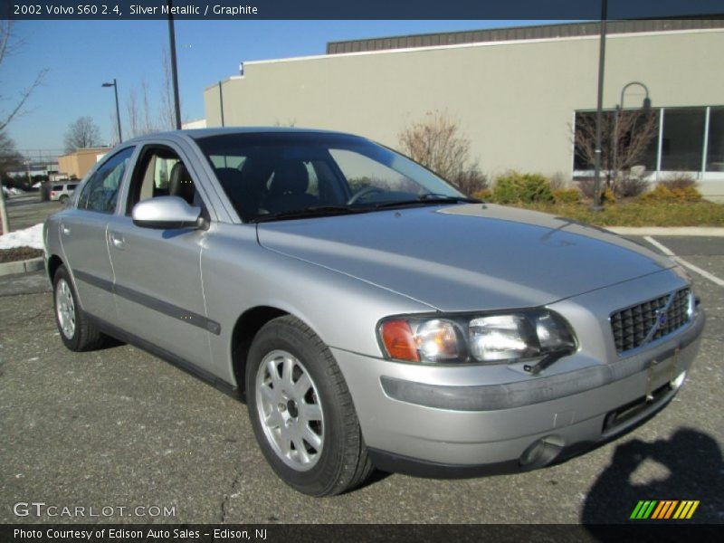 Silver Metallic / Graphite 2002 Volvo S60 2.4