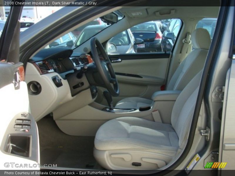 Dark Silver Metallic / Gray 2008 Chevrolet Impala LT