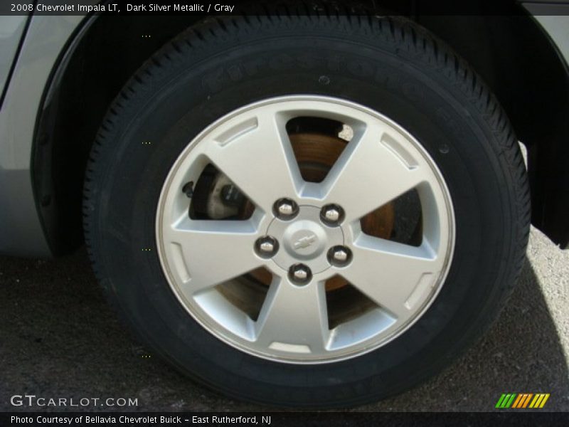 Dark Silver Metallic / Gray 2008 Chevrolet Impala LT