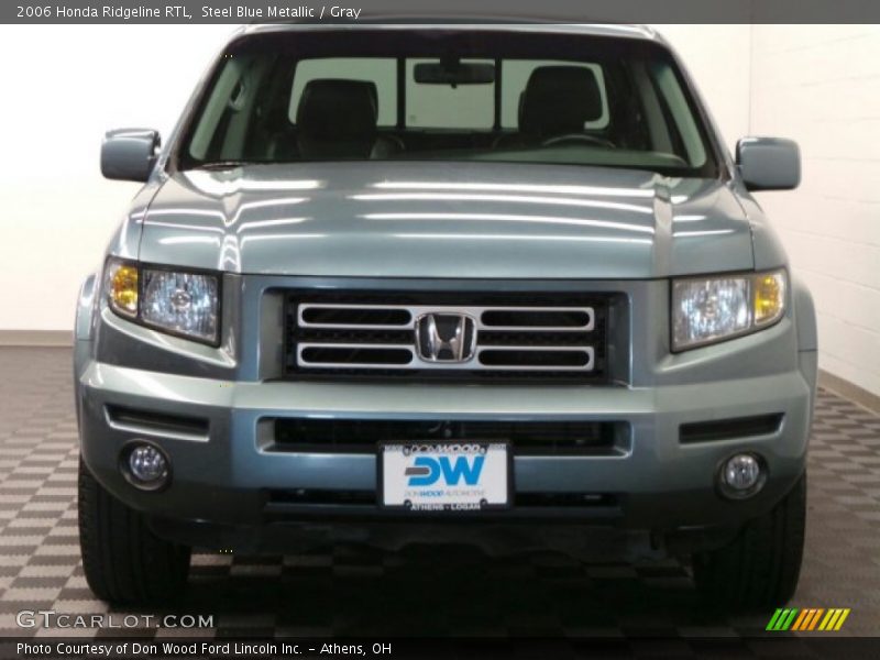 Steel Blue Metallic / Gray 2006 Honda Ridgeline RTL