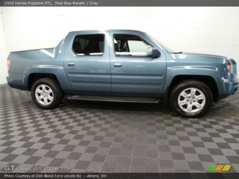 Steel Blue Metallic / Gray 2006 Honda Ridgeline RTL