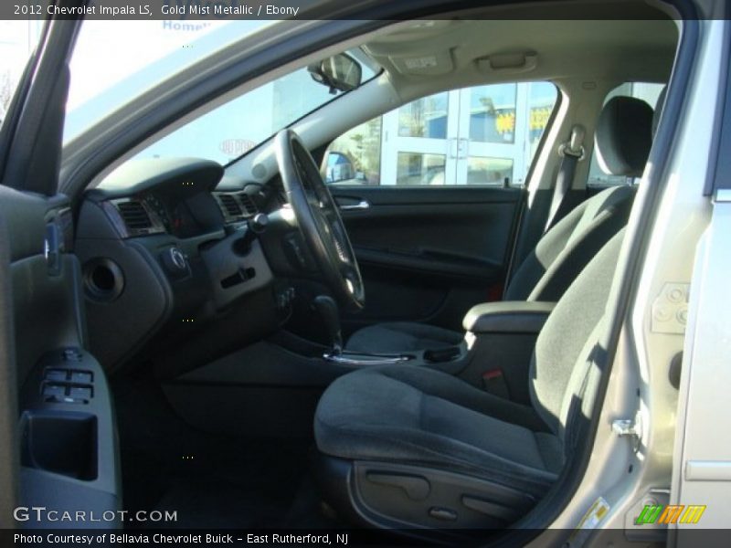 Gold Mist Metallic / Ebony 2012 Chevrolet Impala LS