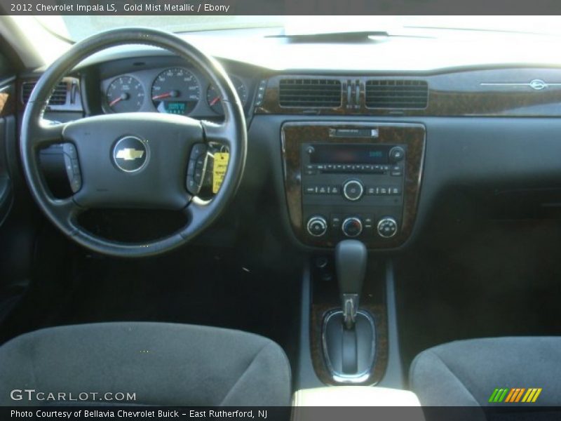 Gold Mist Metallic / Ebony 2012 Chevrolet Impala LS