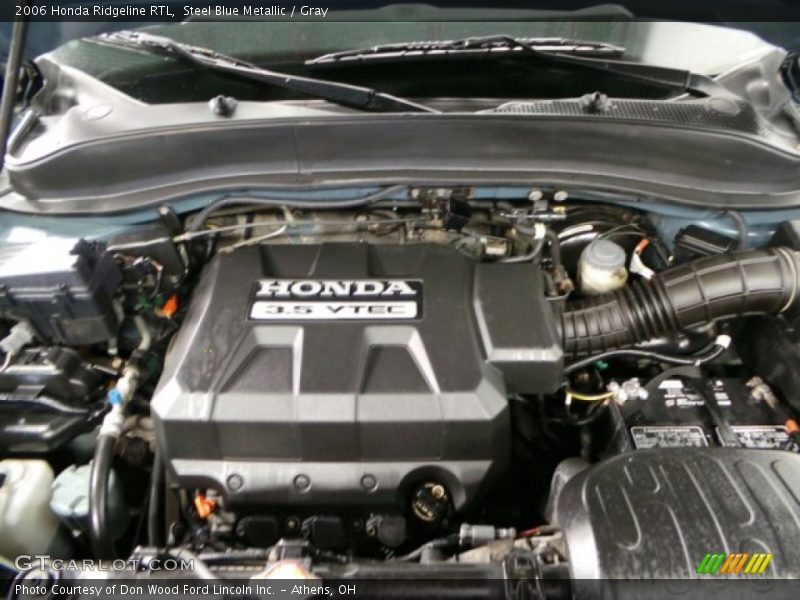 Steel Blue Metallic / Gray 2006 Honda Ridgeline RTL