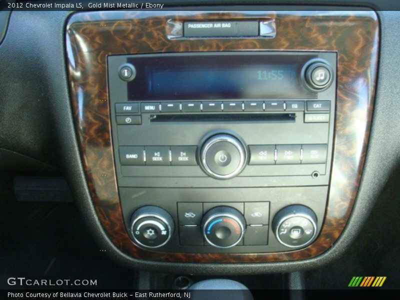 Gold Mist Metallic / Ebony 2012 Chevrolet Impala LS