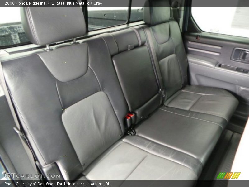 Steel Blue Metallic / Gray 2006 Honda Ridgeline RTL