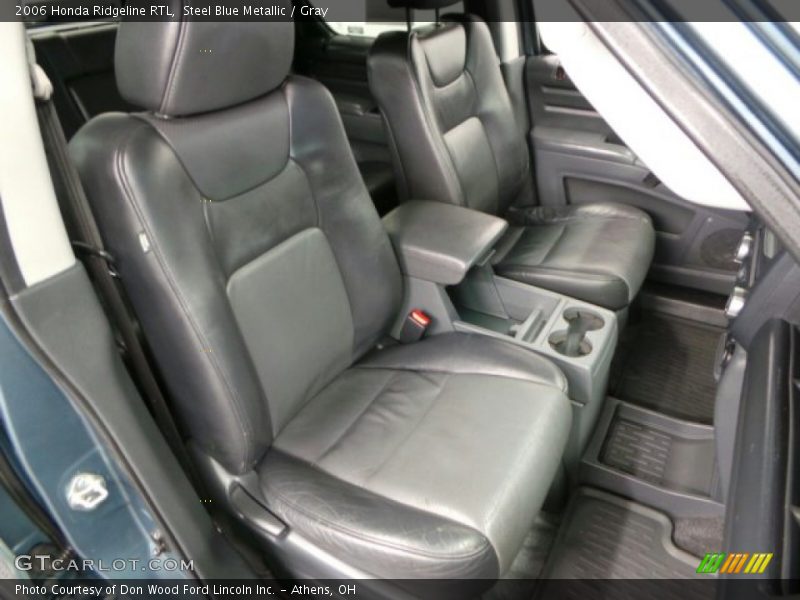 Steel Blue Metallic / Gray 2006 Honda Ridgeline RTL